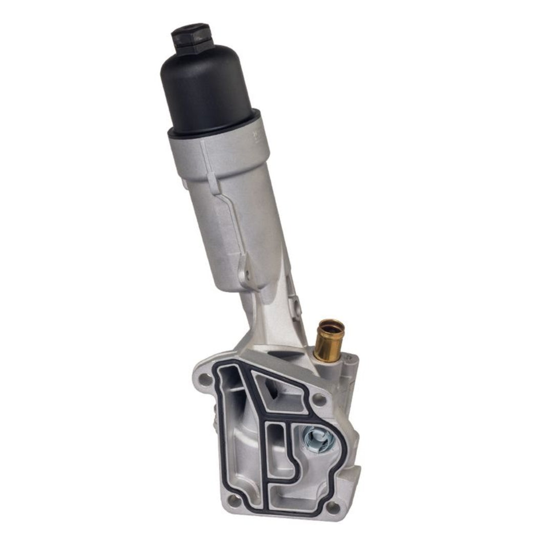 Mercedes W203, W204 Compressor, W212 NGT, CLK C209, SLK R171 Oil Cooler Assembly - H809H Hengst