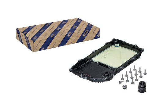 BMW 5 (F10, G30), 3 (F30), X3 (F25), X5 (F15), Jaguar, Land Rover Transmission Oil Pan & Filter Kit 13 Holes - HG115HD846 Hengst