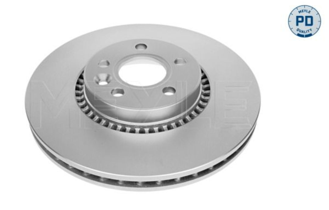 Volvo S80 II, S60 II, XC70 II, Land Rover Freelander II Front Disc Rotor Set, Dia 316 mm - 5835210004/PD Meyle Germany