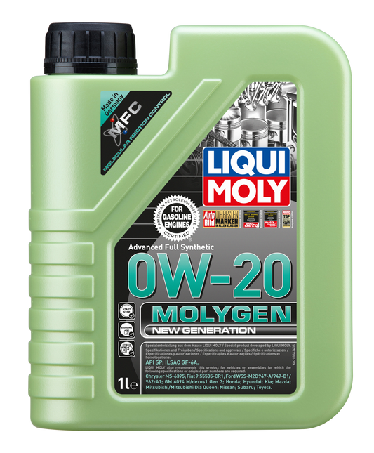 Liqui Moly Molygen 0W-20 Advance Full Synthetic 1L - 21356 Liqui Moly
