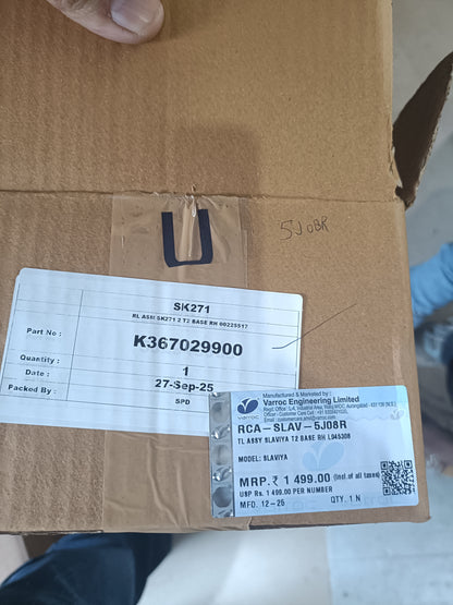 Skoda Slavia Right Tail Light - RCA-SLAV-5J08R Varroc