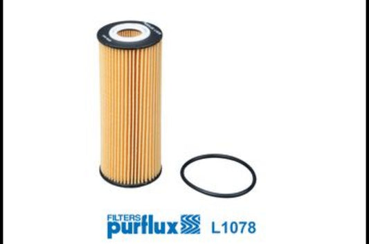 Mercedes A, B, CLA, GLA AMG 45, C Class 205, E Class 212, 213, ML, GL, GLE, S Class 221, 222 AMG 63 - Oil Filter L1078 Purflux France
