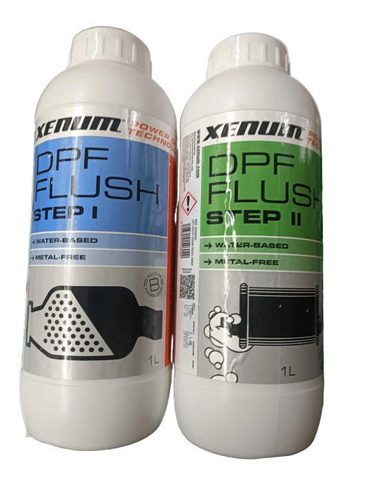 Xenum DPF Flush Step I 1L & DPF Flush Step II 1L - DPF0701 Xenum