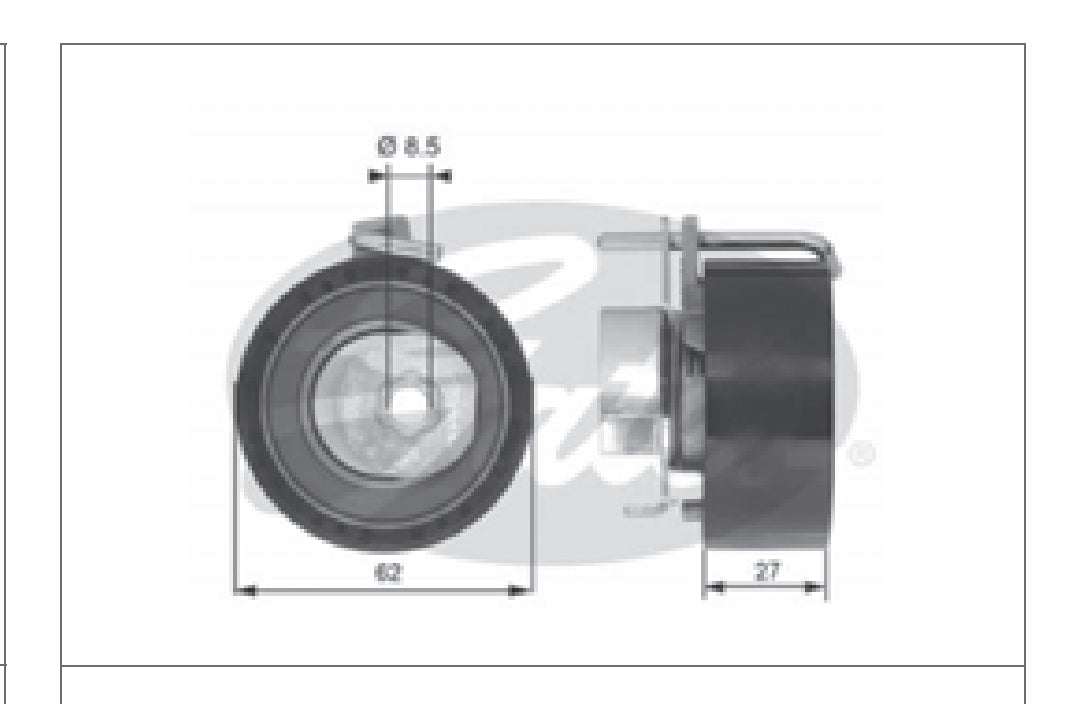 Ford Ecosport 1.5L Timing Adjuster - I96487A2000-A Gates
