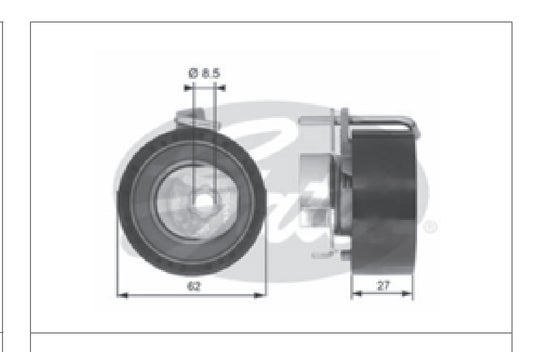 Ford Ecosport 1.5L Timing Adjuster - I96487A2000-A Gates