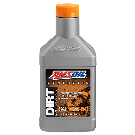 Amsoil Dirt Bike 10W-50 100% Synthetic Motorcycle Oil 946ml - DB50QT Amsoil