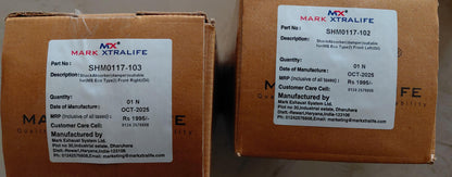 Maruti Suzuki Eeco T2 Front Shocker Set - SHM0117-102 & SHM0117-103 Mark Xtralife