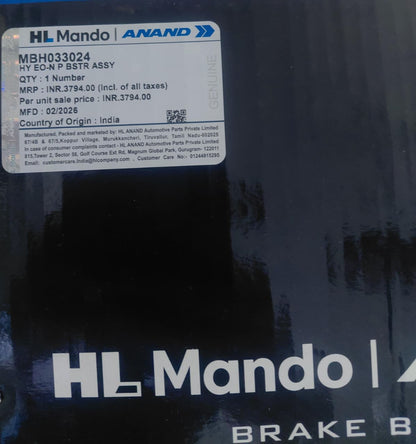 Hyundai Eon Brake Booster Assembly - MBH033024 Mando