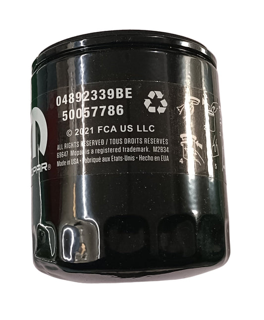 Jeep Rubicon Oil Filter - K04892339BE Jeep
