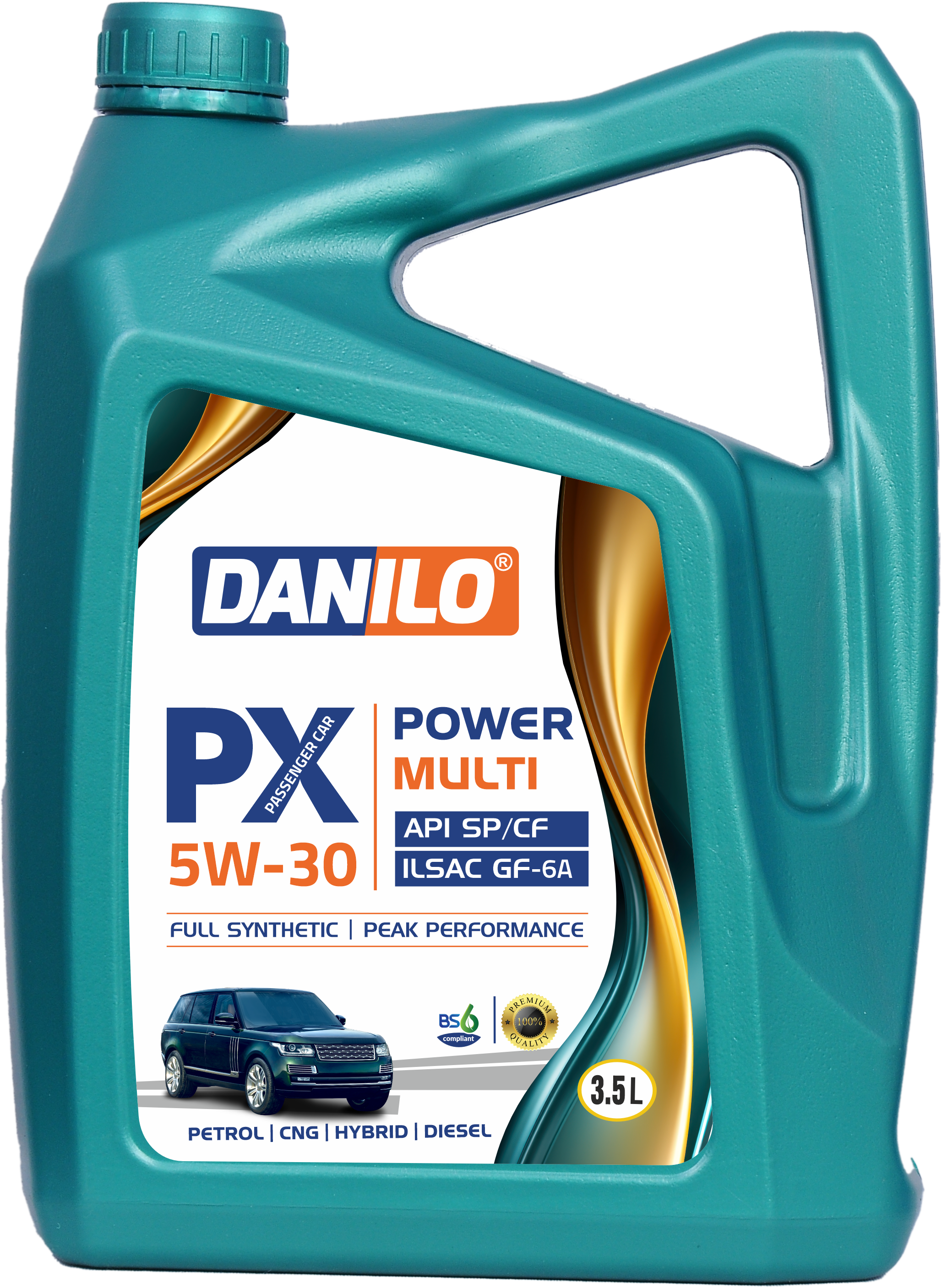 Danilo 5W-30 A3/B4 Fully Synthetic Engine Oil 3.5 Litres - Danilo Neth ...