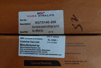 Maruti Suzuki Ertiga T II, XL6 Rear Shocker Set - SGT0140-200 Mark Xtralife