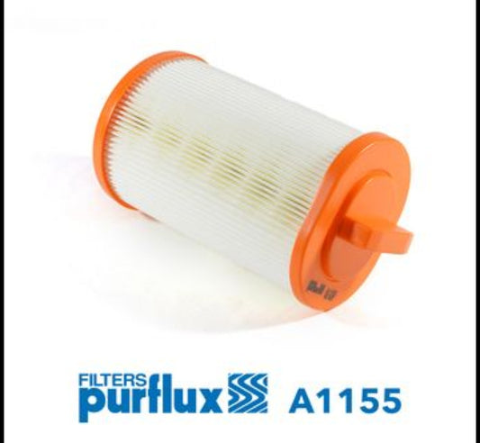 Mercedes C Class W203, W204 C180 Kompressor, E Class W211 E200 (Petrol) Air Filter - A1155 Purflux France