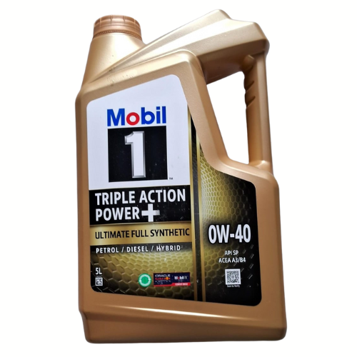 Mobil 1 Triple Action Power+ Full Synthetic 0W-40 6 Litres (5+1) - Mobil