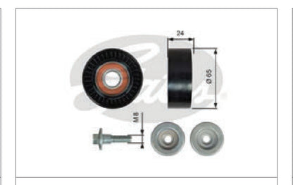 Ford Ecosport 1.0L Adjuster Pulley - I96486A4033-A Gates