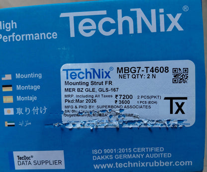 Mercedes GLE, GLS 167 - Front Shocker Mount Right & Left Side Set - MBG7-T4608 - TechNix