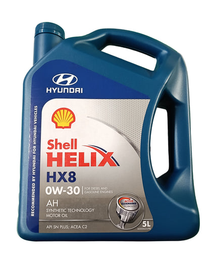 Shell Helix HX8 ACEA C2, SN Plus 0W-30 5L - Hyundai