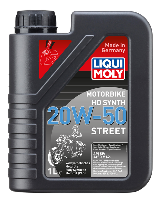 Liqui Moly Motorbike HD Synth 20W-50 Street - 3816 Liqui Moly
