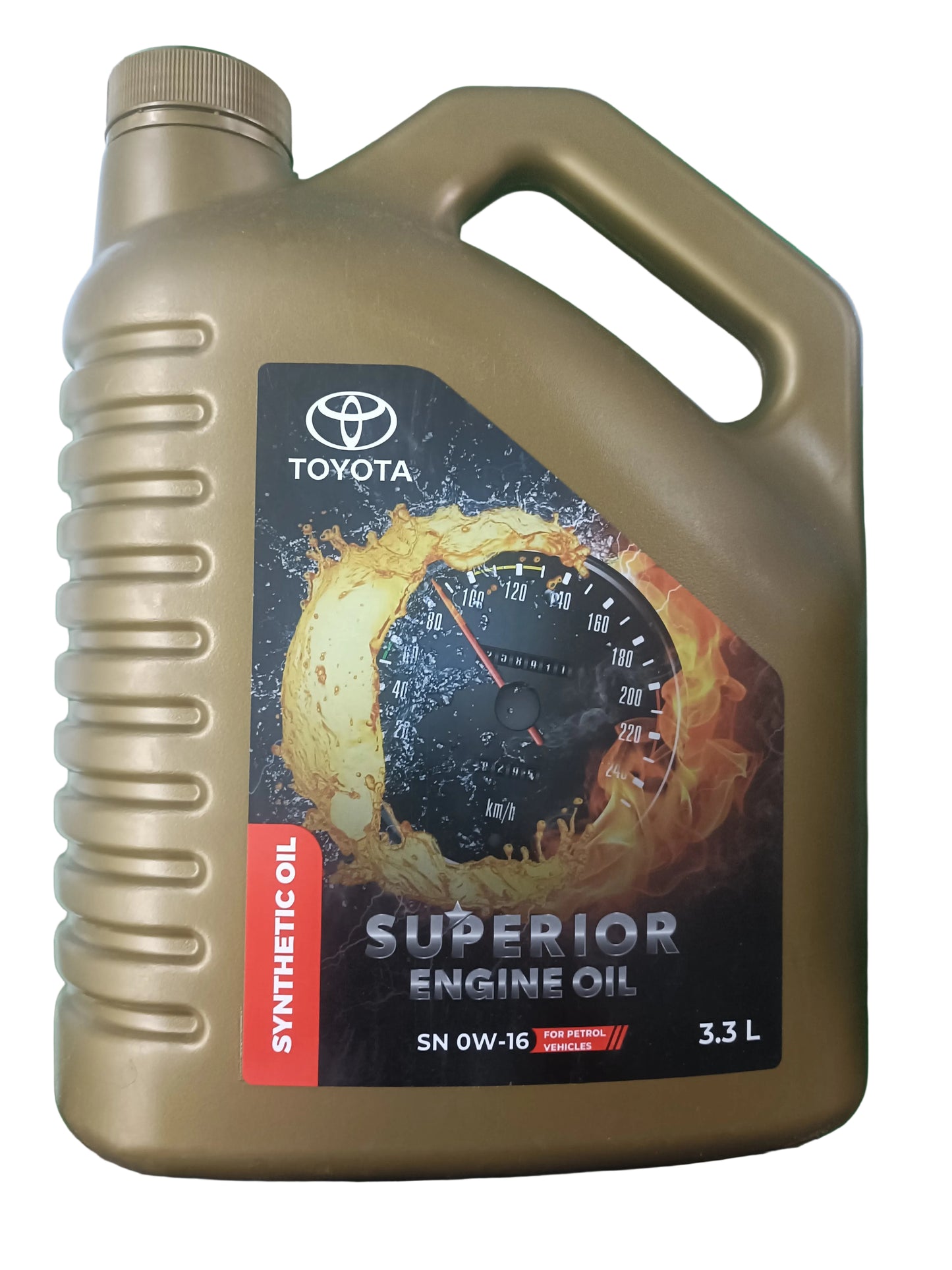 Toyota SN 0W-16 Synthetic Petrol Engine Oil 3.3 Litres - Toyota