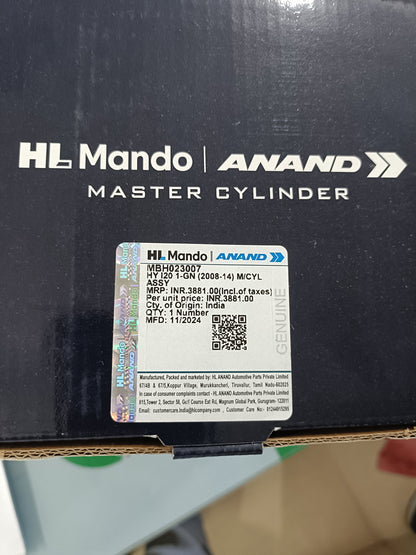 Hyundai I20 1-GN (2008-14) M/CYL ASSY WT CBS - MBH023007 Mando