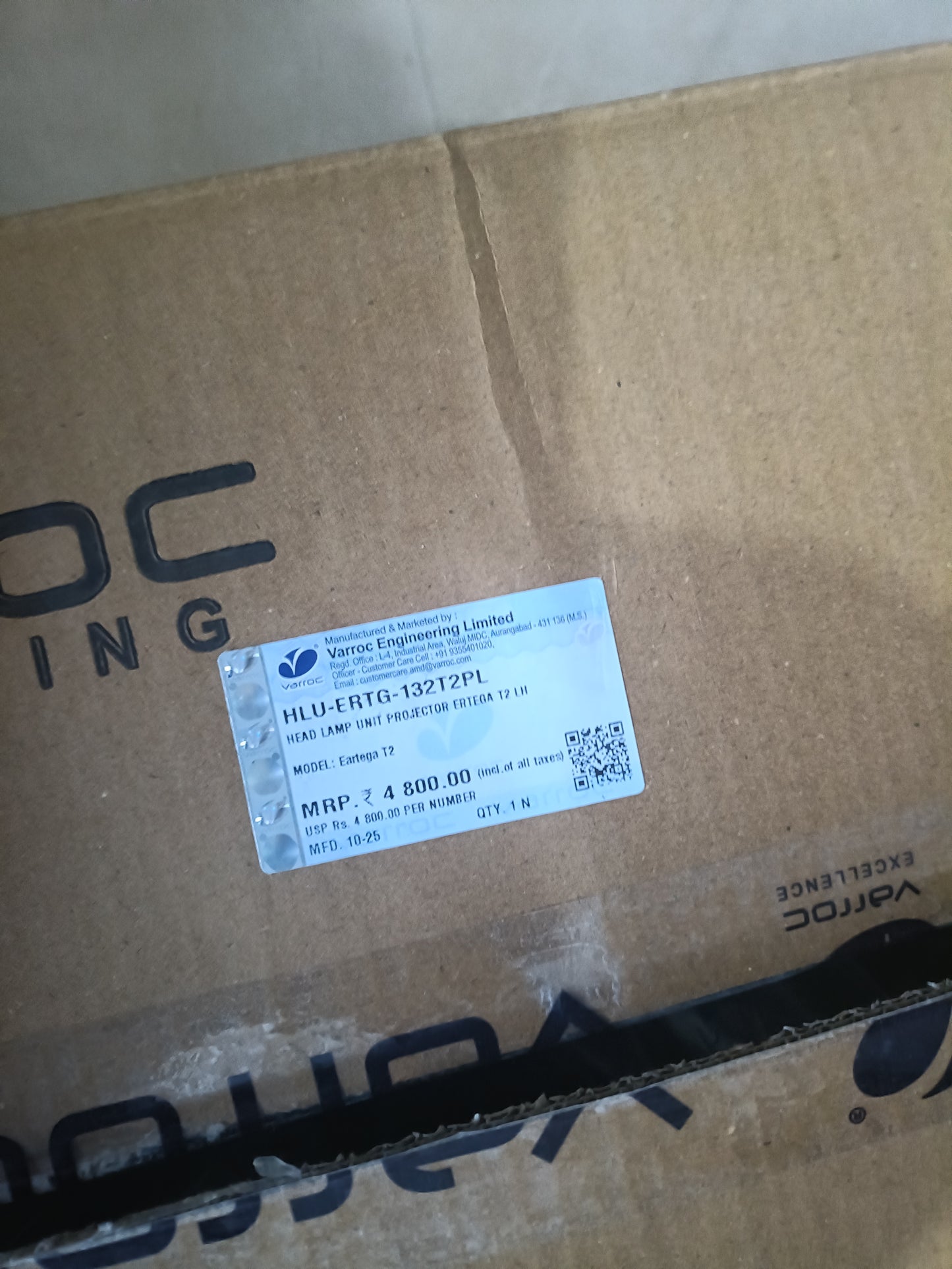 Maruti Suzuki Ertiga N/M - Head Light LH Side - HLU-ERTG-132T2PL Varroc