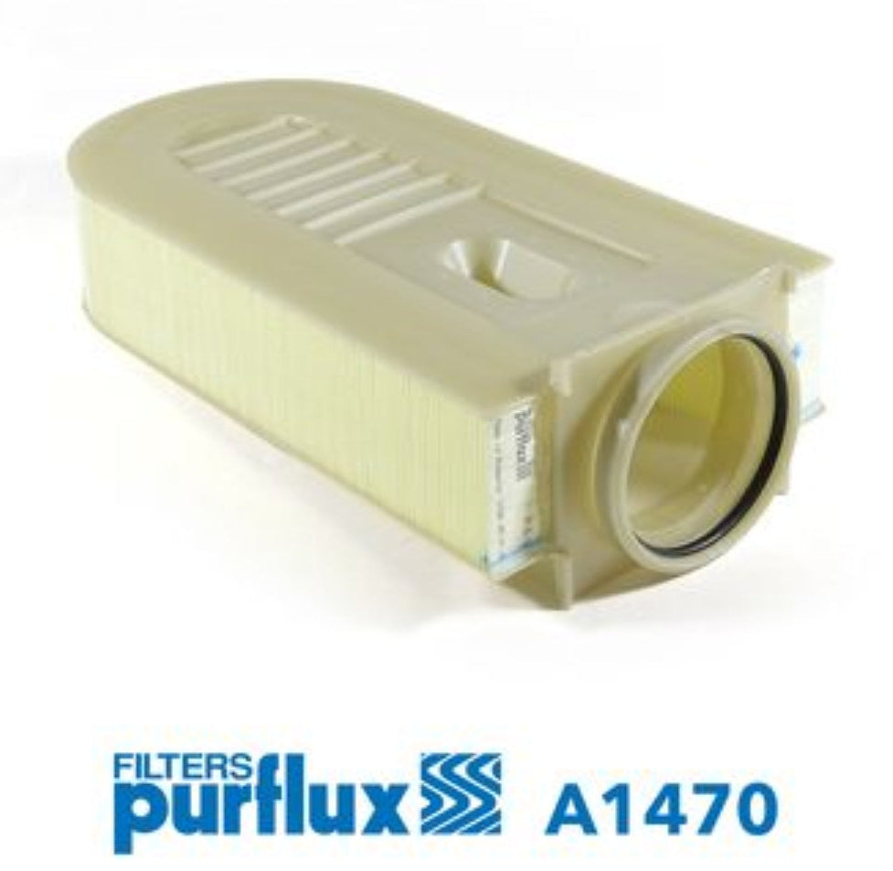 Mercedes C W204, E W212, GL, S222 651 Engine Air Filter - A1470 Purflux France