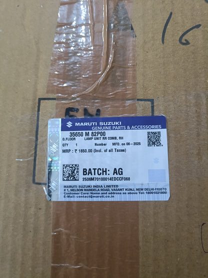 Maruti Suzuki Brezza Tail Light Right Side 35650M82P00 - MGP