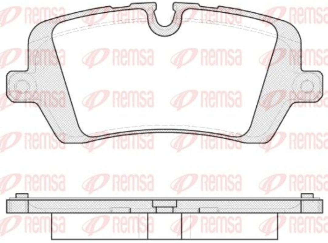 Land Rover Discovery V L462, Range Rover IV L405, Range Rover Sport II L494 Rear Brake Pad - 1541.00 Remsa