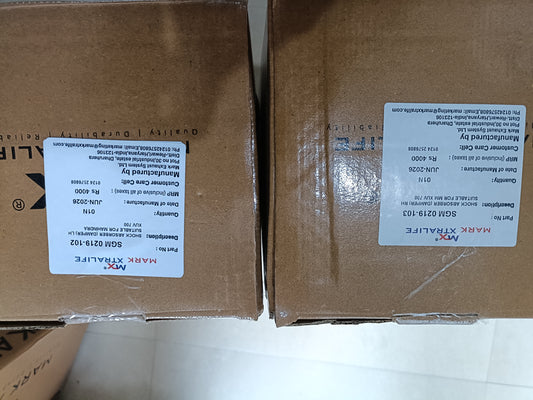 Mahindra XUV 700 Front Shocker Set of 2 - SGM0219-102 & SGM0219-103 Mark Xtralife