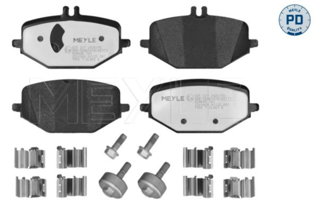 Mercedes G W463, GLE V167, GLS X167 Rear Brake Pads - 0252272420/PD Meyle Germany
