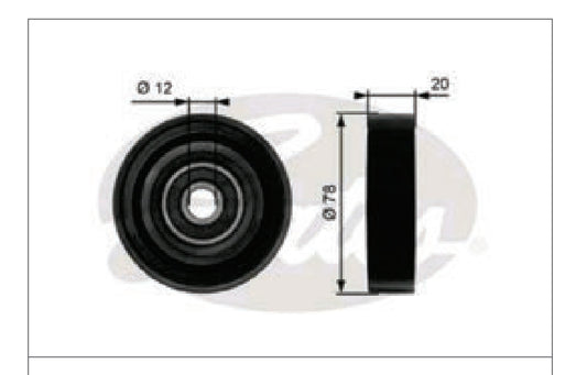 Hyundai Accent, Getz, Elantra 1.4L, 1.6L Petrol Fan Belt Adjuster - 7803-9636086A Gates