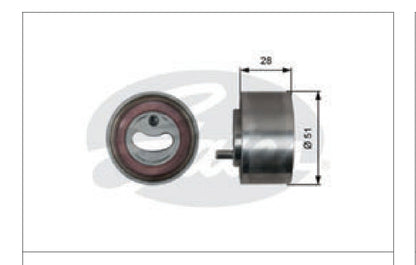 Maruti Suzuki Alto Timing Belt Adjuster - 7786-9641319A Gates