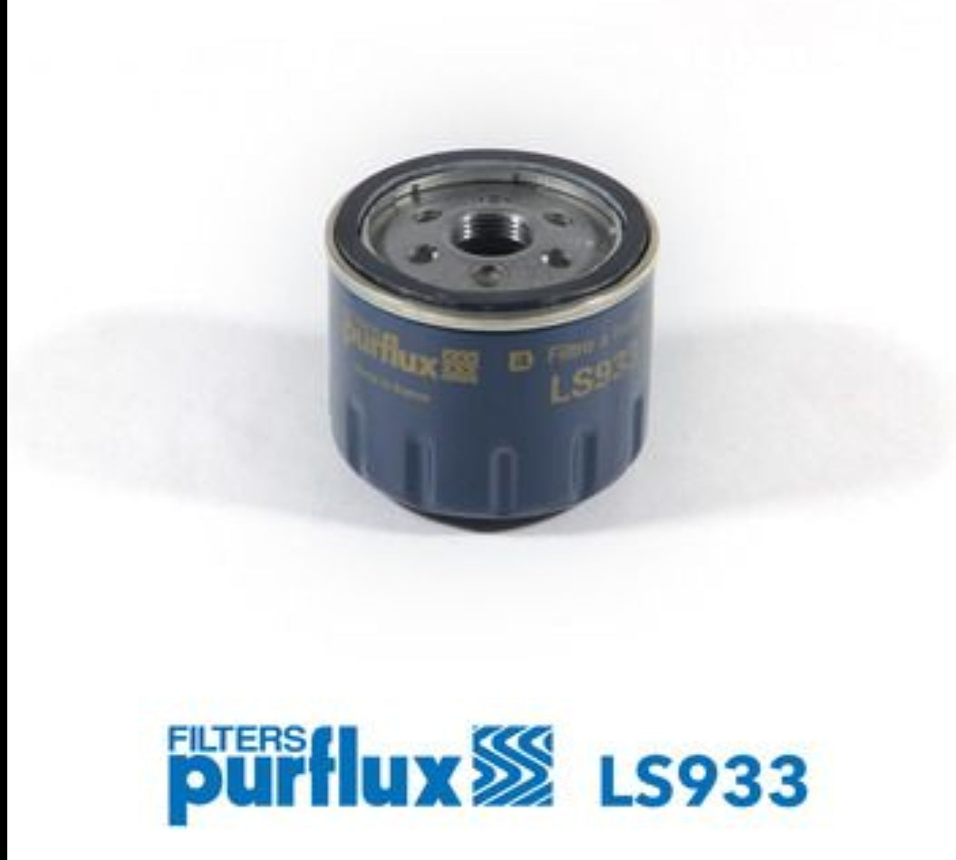 Honda Amaze, City, CRV, Renault Duster, Pulse, Fluence, Nissan Sunny, Micra, Logan Diesel Oil Filter - LS933 Purflux France