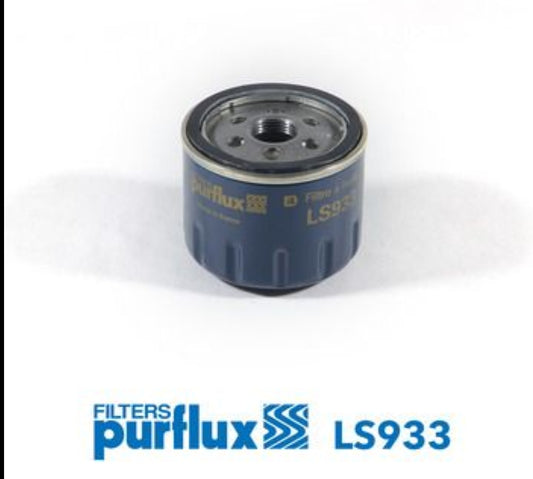 Honda Amaze, City, CRV, Renault Duster, Pulse, Fluence, Nissan Sunny, Micra, Logan Diesel Oil Filter - LS933 Purflux France