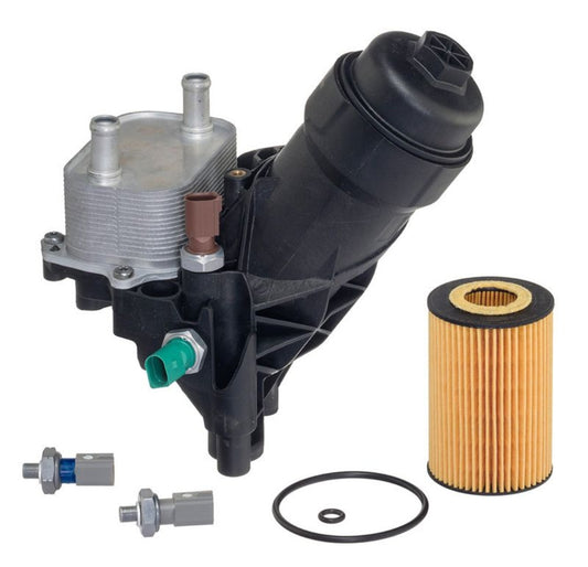 Audi A4 8W2, A5 F53, A6 4G2, Q5 FYB 2.0 Tdi Oil Cooler Body - H341H01D925 Hengst