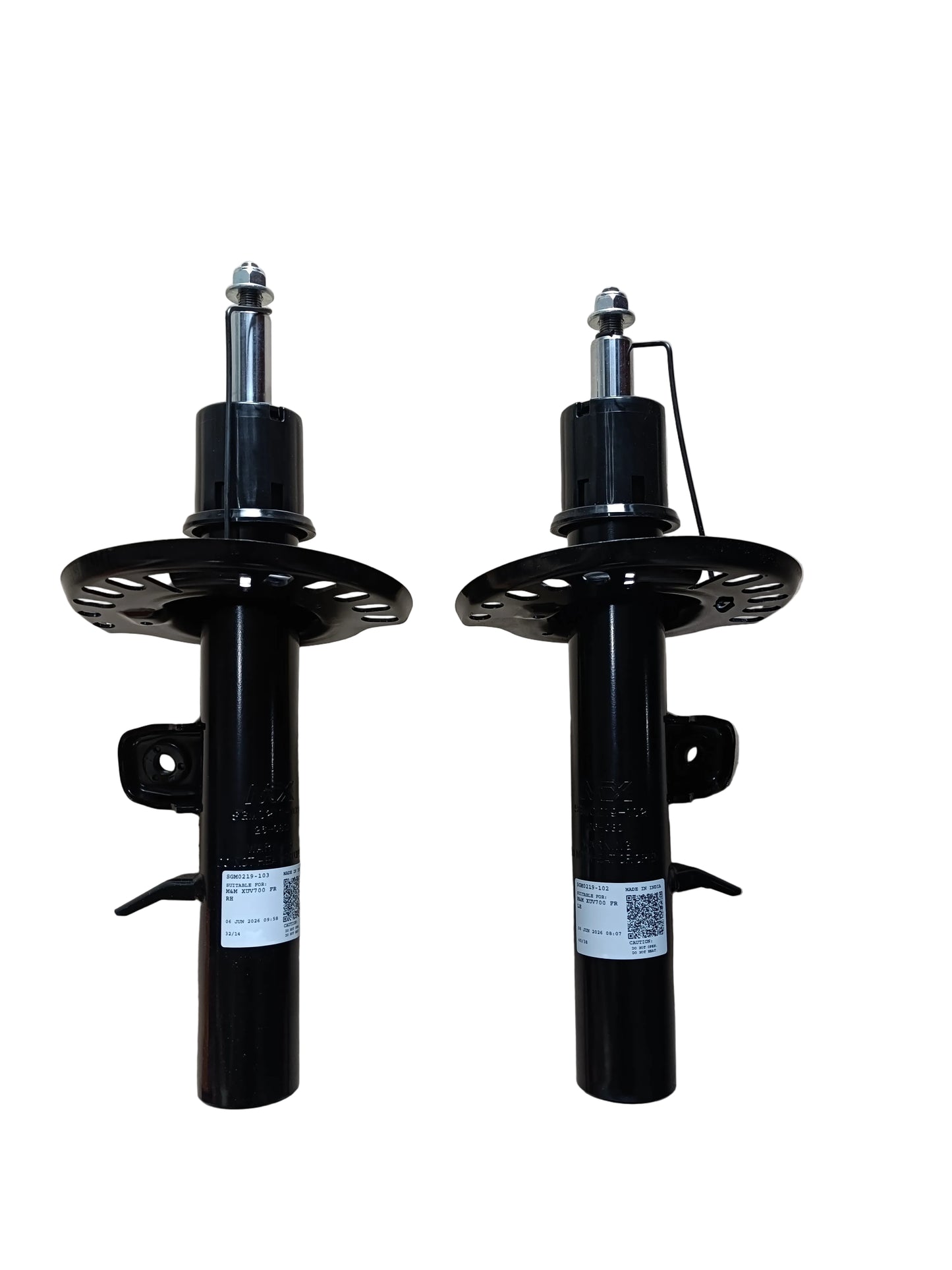 Mahindra XUV 700 Front Shocker Set of 2 - SGM0219-102 & SGM0219-103 Mark Xtralife
