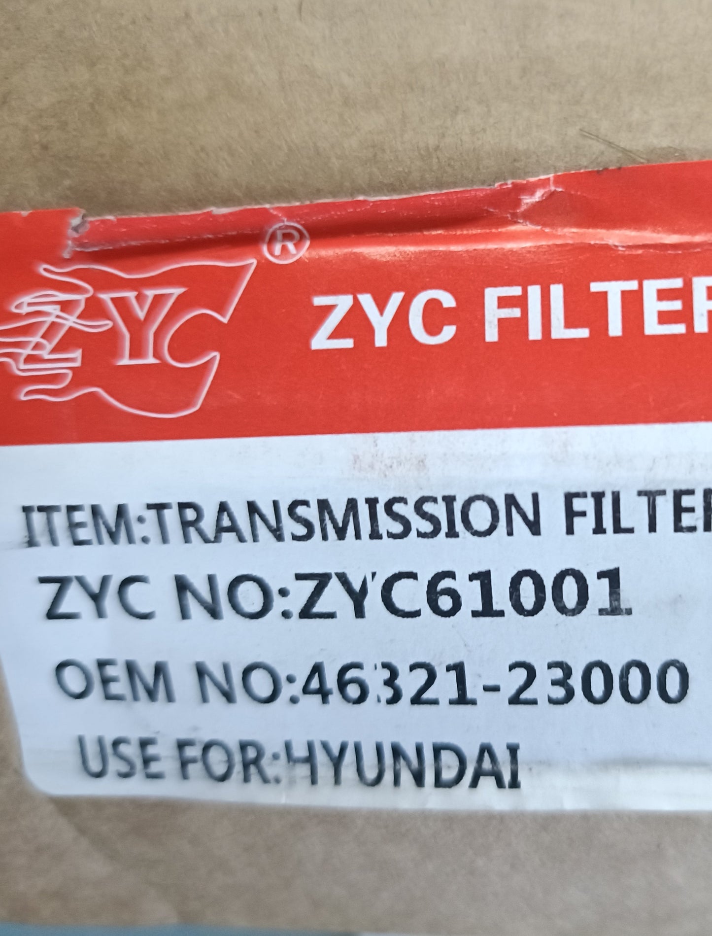 Hyundai Automatic Transmission Filter - MJ