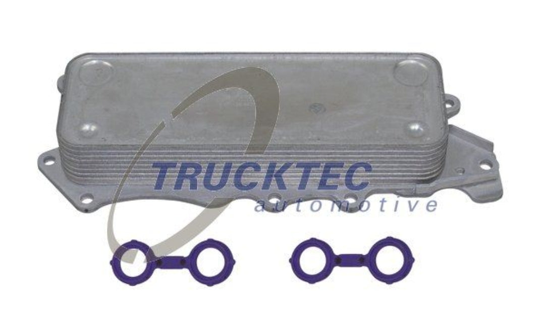 Mercedes W203, W204, W212, W213, C218, X253, W463, X166 300cdi, 350cdi Oil Cooler - 02.18.101 Trucktec Germany