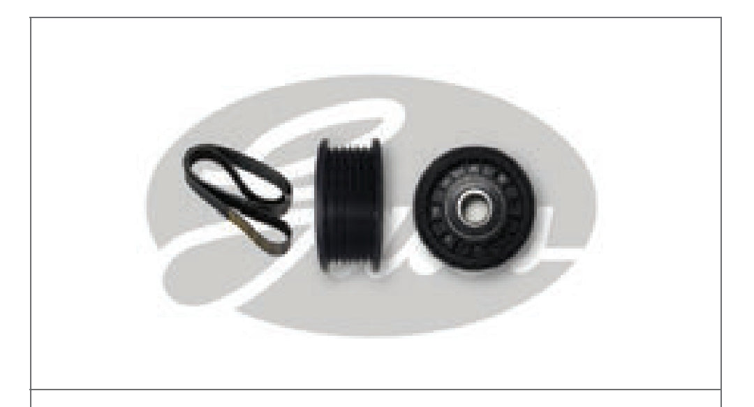 Ford Figo, Aspire 1.2L, 1.5L Petrol Fan Belt Adjuster Kit - 7884-9636398A Gates