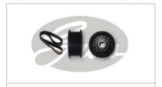 Ford Figo, Aspire 1.2L, 1.5L Petrol Fan Belt Adjuster Kit - 7884-9636398A Gates
