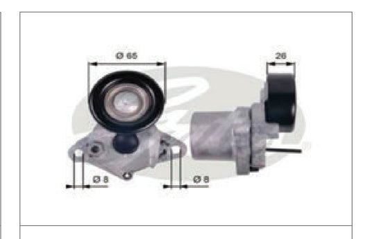 Hyundai Verna, i10 Grand, i20 Diesel Fan Belt Adjuster - 7808-9639123A Gates