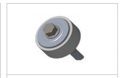 Mahindra KUV100 1.2L Diesel Fan Belt Adjuster Pulley - I96136A4033 Gates