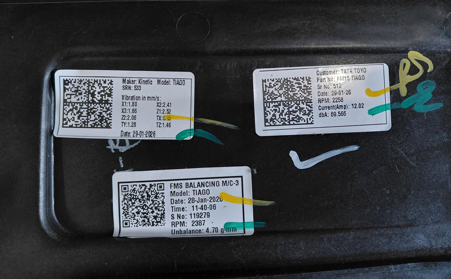 Tata Tiago Fan Assembly - FM15 Tiago Tata
