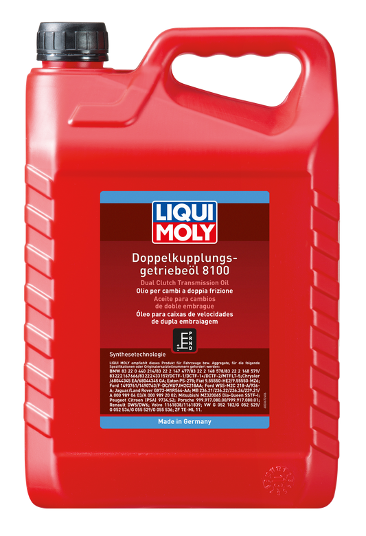 Liqui Moly ATF 8100 Dual Clutch Transmission Fluid 5L - 20626 Liqui Moly