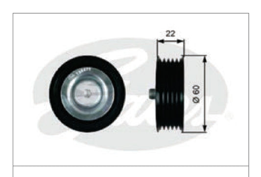 Hyundai Diesel Pulley - 7803-9636473A Gates