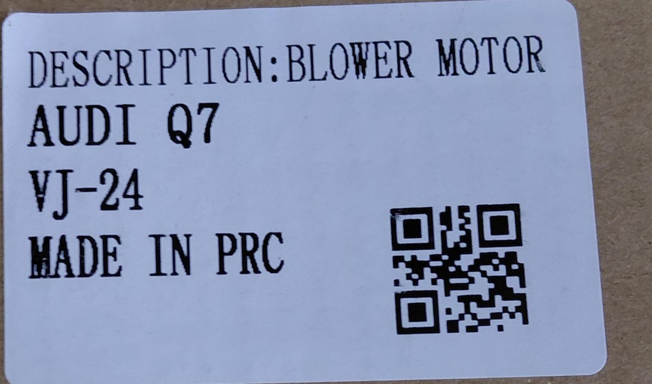 Audi Q7 4M Blower Motor - MJ