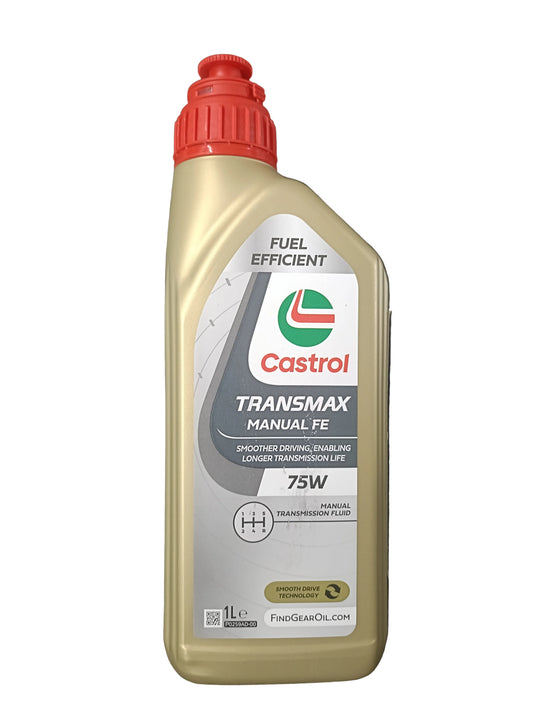 Castrol Transmax Manual FE 75W Manual Transmission Fluid 1 litre - Castrol