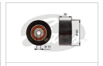 Ford Ecosport, Figo, Fiesta 1.5L Diesel Adjuster Pulley - I96116A6033-A Gates