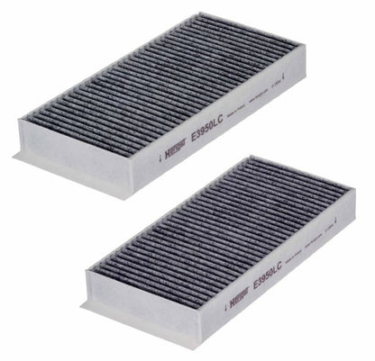 BMW X1 (F48), Mini Cooper - AC Filter (Activated Carbon) Set of 2 - E3950LC-2 Hengst