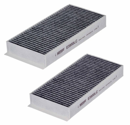 BMW X1 (F48), Mini Cooper - AC Filter (Activated Carbon) Set of 2 - E3950LC-2 Hengst