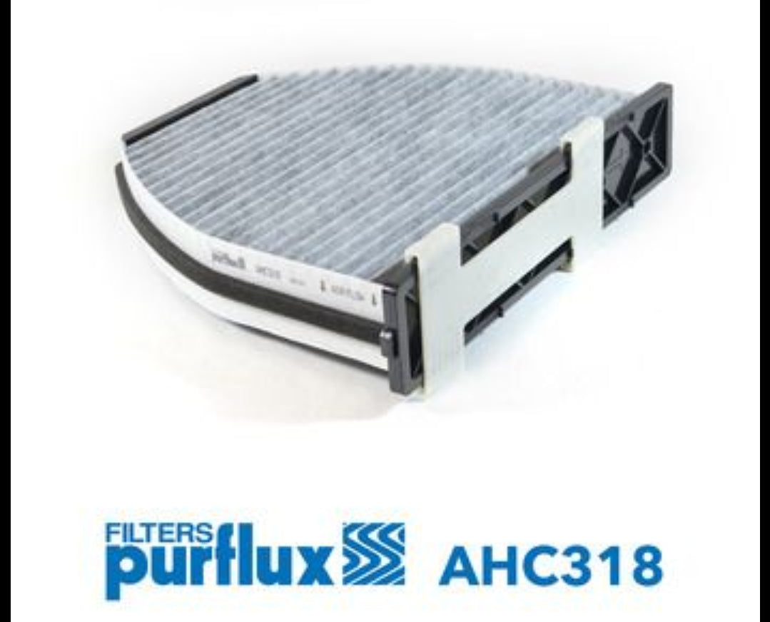 Mercedes W204, W212 AC Filter - AHC318 Purflux France